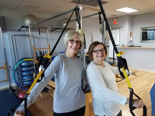 Gotta love these ladies loving the TRX!