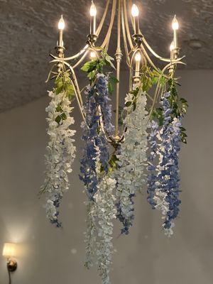 New rental! Light blue and white wisteria ( shown here at Landoll's castle )