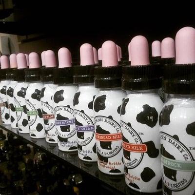 Wisconsin Dairy E-Liquid, 45ml bottles for $20!