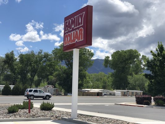 Wednesday, May 29, 2019: sign on US Highway 50.