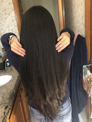 Long Layers, V-cut by Kayla J