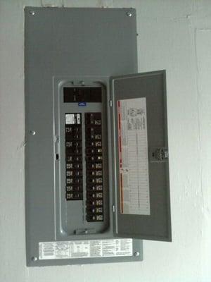 Electrical Panel & Breakers - we repair, replace, and install