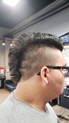 Mowhawk Fade