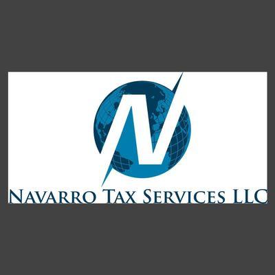 Navarro tax services, LOGO.