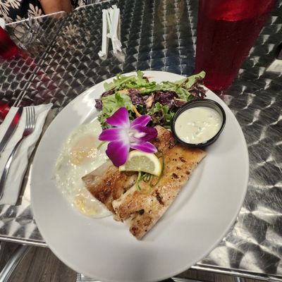 Grilled mahimahi