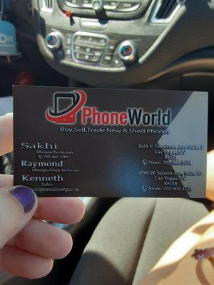 Contact info for Phone World