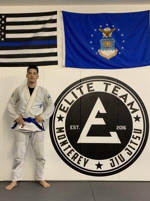 Logo shot. Thanks to the Elite Team Monterey Jiujitsu team for such awesome training