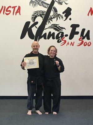 Blayre's 1st Degree         Black Belt