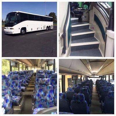 56 Passenger Motorcoach Charter Bus