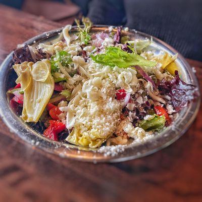 Italian House salad, small.