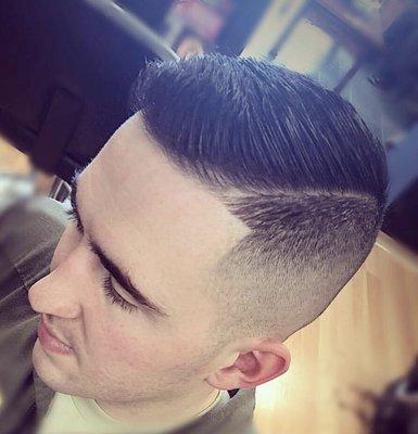 High bald fade by @erink_thebarber