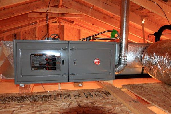 Horizontal Furnace in remodel home