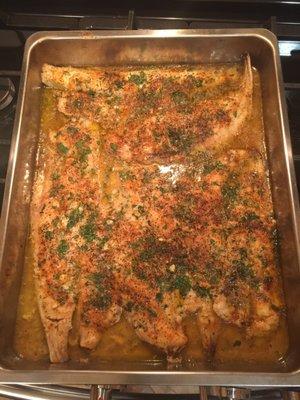 Baked Tilapia