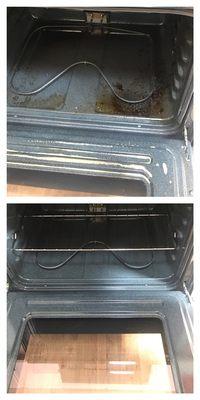 Oven Cleaning with no harsh chemicals.