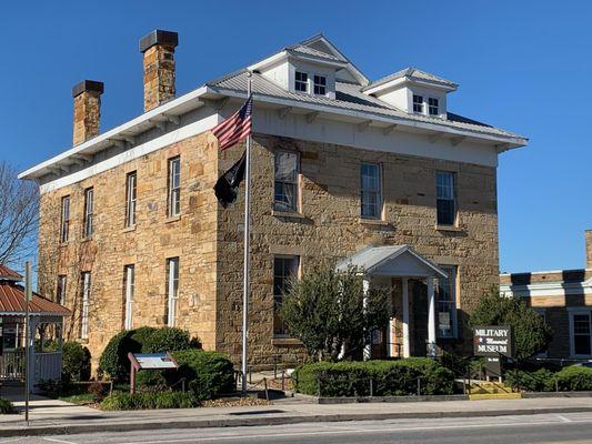 Museum is in a historic building in downtown Crossville, TN