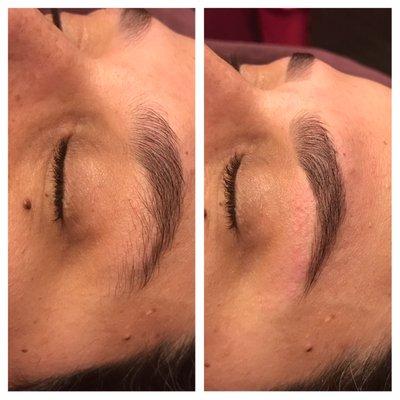 Brow wax & tint