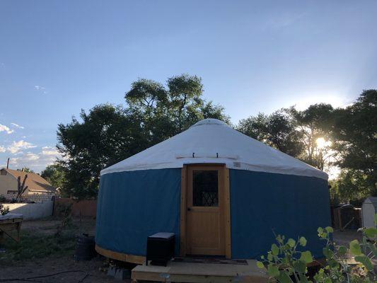 Classes in the Yurt