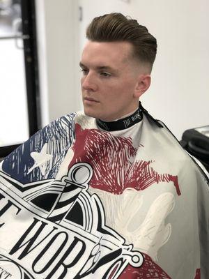 Fade and pompadour!