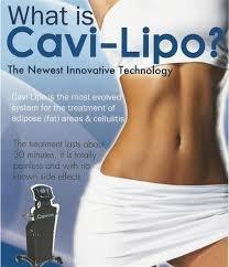 Cavi-Lipo for spot treating fat areas.