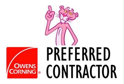 We are an Owens Corning Preferred Contractor.