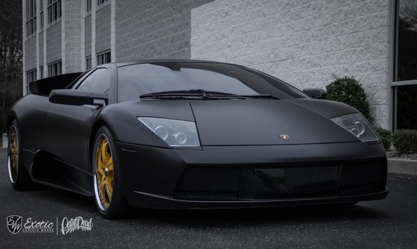 Lamborghini Murcielago Satin Black