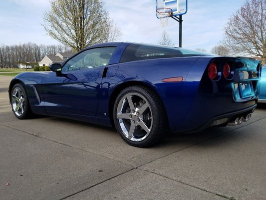 Signature Detail completed on this Corvette.