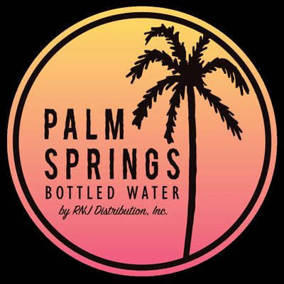 Drinking bottled water is bottled in Macomb, IL through reverse osmosis. Palm Springs bottled water.