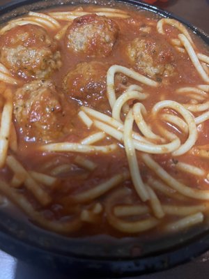 Spaghetti and Meatballs