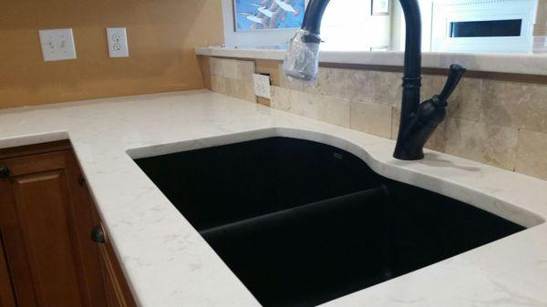 Cambria Torquay installed by United Marble and Granite