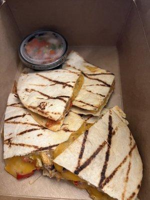 Grilled Chicken Quesadilla