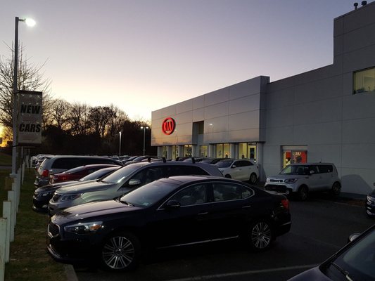 Outside view of the dealership.