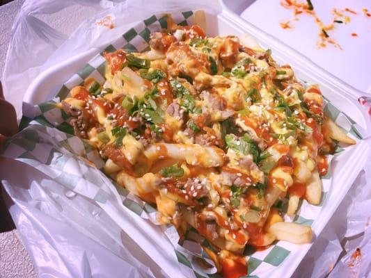 Kimchi fries