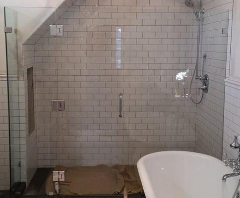 Frameless Shower door