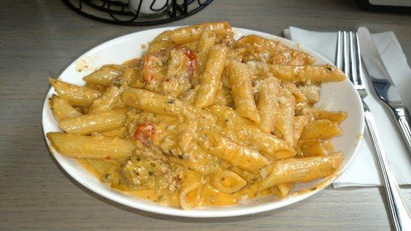 Small baked penne, yummmm!!!