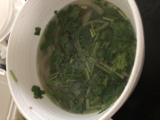 Pho broth