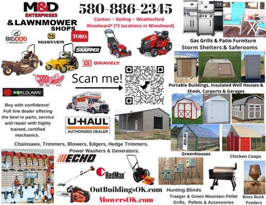 M&D Enterprises & Lawnmower Shops