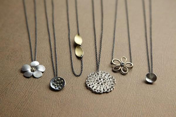 Just some of the exquisite jewelry choices we offer in our Gift Gallery