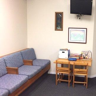 Welcome to Koolau Family Chiropractic's comfortable reception area!