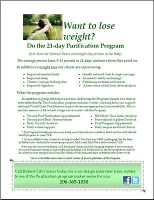 21-Day Purification Program