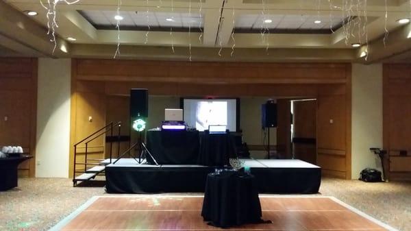 Full Mitzvah Setup with Slide Show