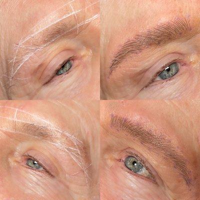 Before & After Microblading