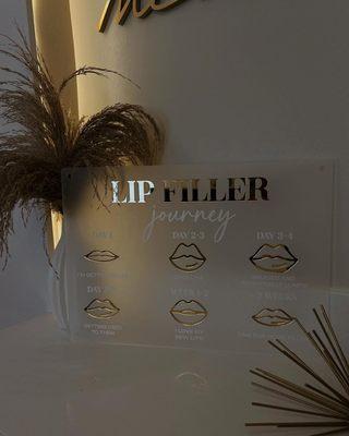 Lip filler journey