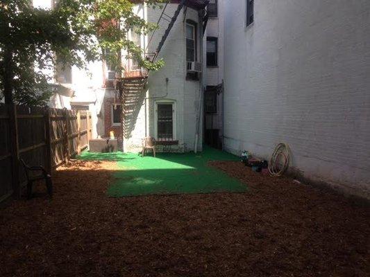 Our playground is relaxing, safe, and calm.