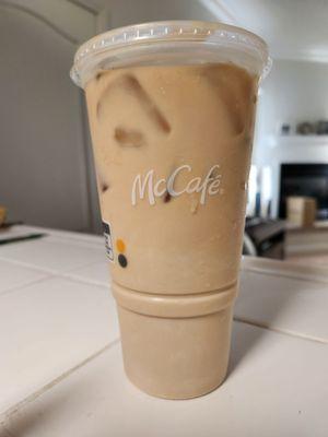 Iced Vanilla Sugar Free Coffee