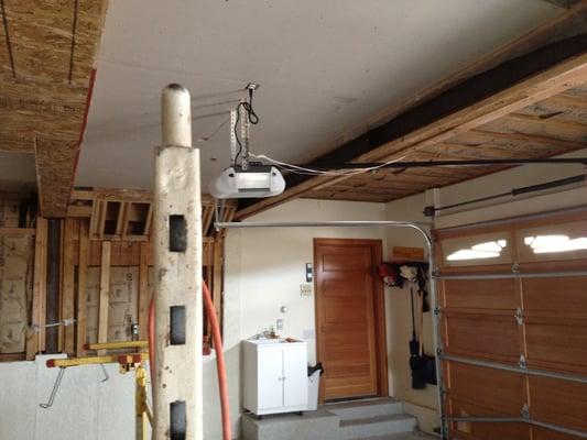 Drywall garage