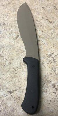 Cerakote ceramic finish on a knife