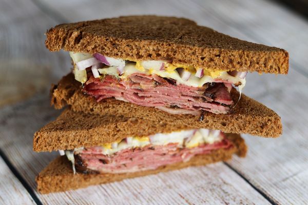 Hot Pastrami Sandwich!