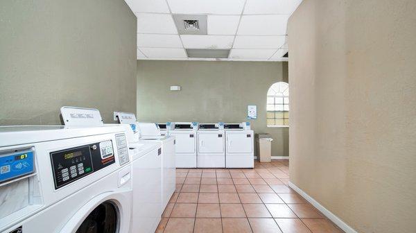 Laundry available to guests