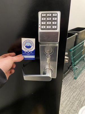 Commercial Lock Change in Bellevue