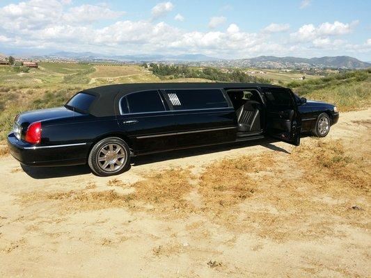 Perfect Temecula Wedding Limo